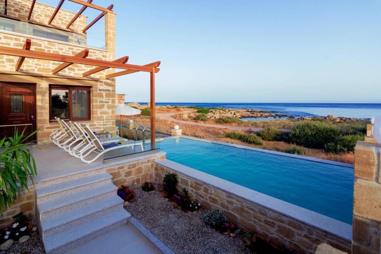 Athinais Villa Palaiochora Bagian luar foto